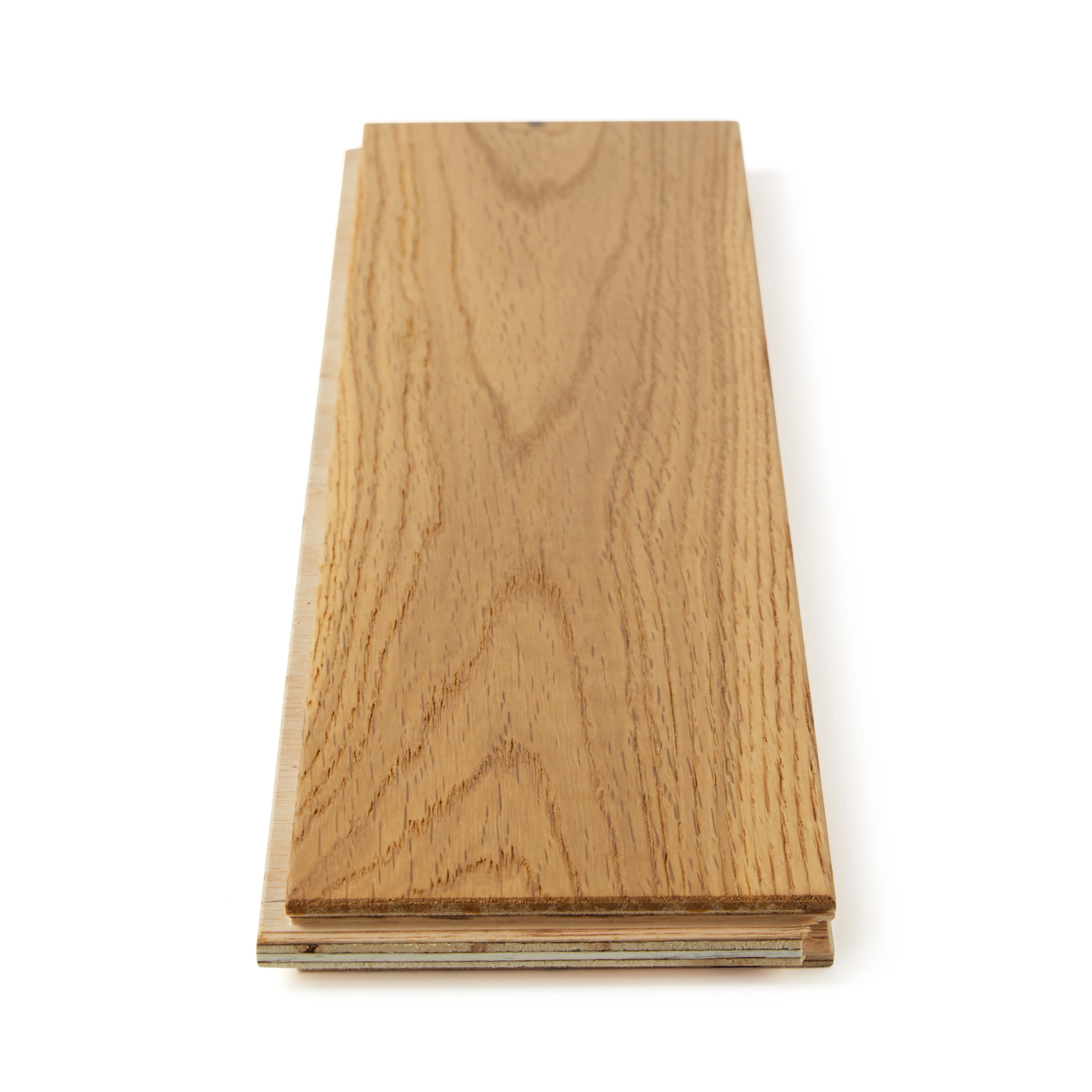 Derwent Malt Oak Light Smoked Brushed & UV Lacquered Herringbone 14mm