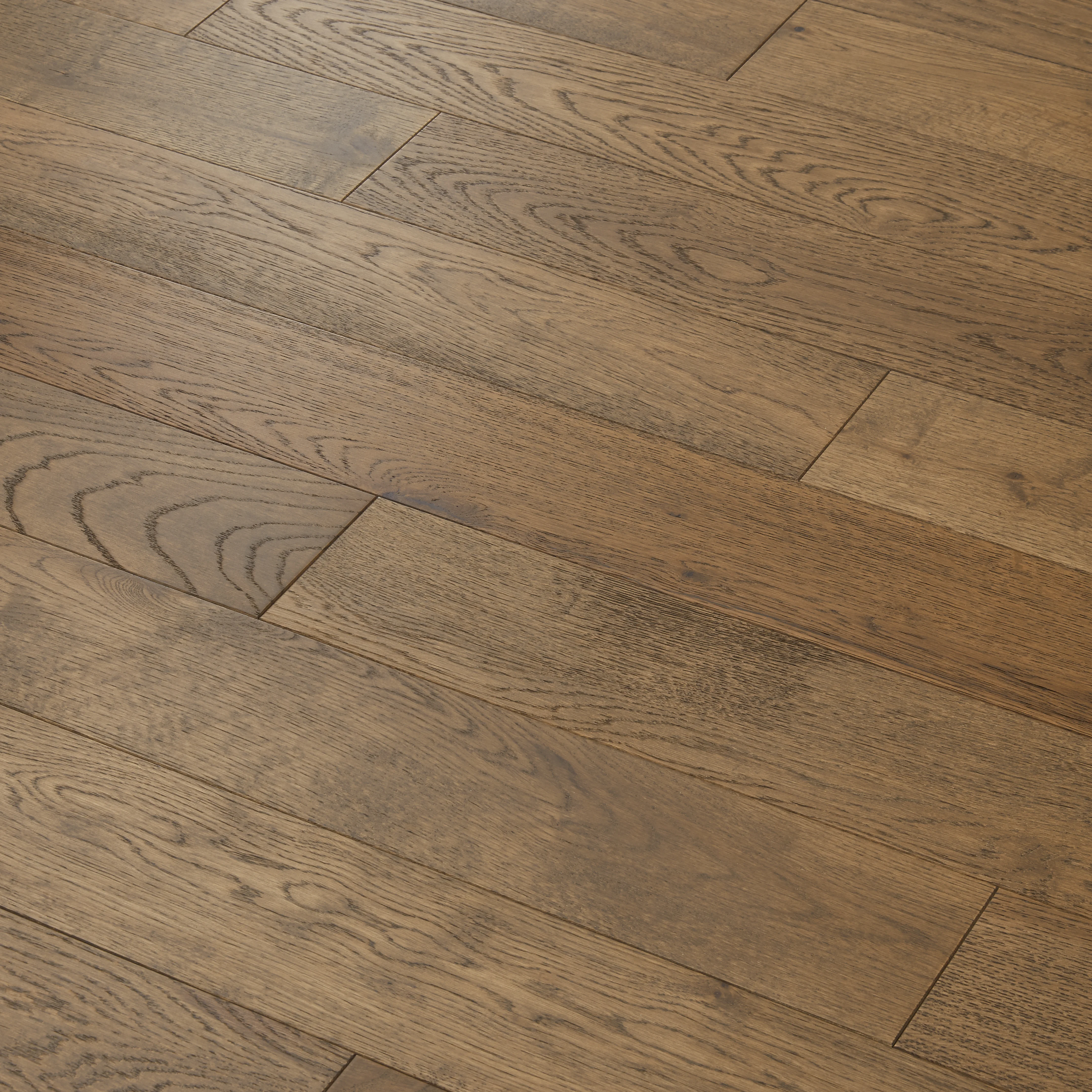 Medway Brandy Oak Brushed & UV Oiled Plank 14mm