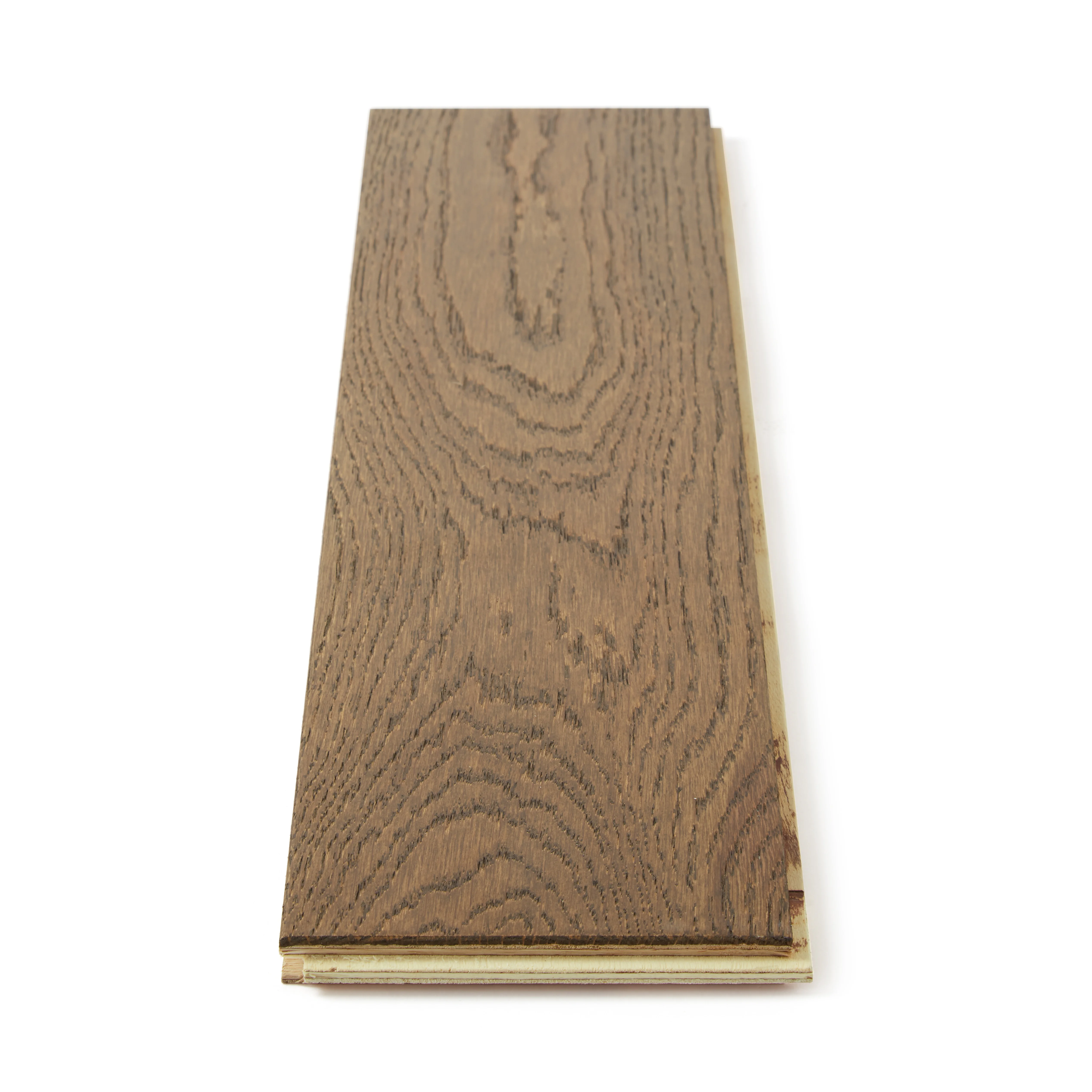 Medway Brandy Oak Brushed & UV Oiled Plank 14mm